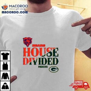 House Divided Chicago Bears Vs Green Bay Packers Tshirt