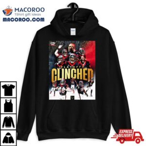 Houston Texans Nfl Playoffs Clinched Tshirt