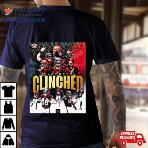 Houston Texans Nfl Playoffs Clinched Tshirt