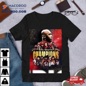 Houston Texans Are The Champions Of Afc South Division Nfl Playoffs Seasons Tshirt