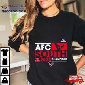 Houston Texans Nfl Afc South Division Champions Tshirt