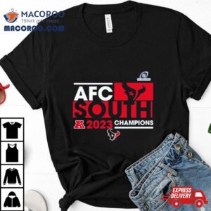 Houston Texans Nfl Afc South Division Champions Tshirt