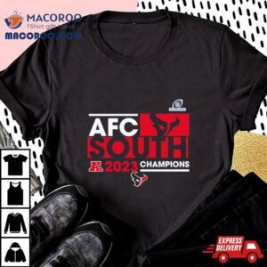 Houston Texans Nfl Afc South Division Champions Tshirt