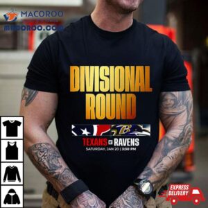 Houston Texans Vs Baltimore Ravens 2023 Super Divisional Round Shirt