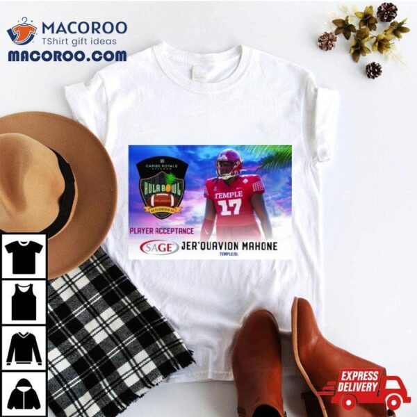 Hula Bowl 2024 Ncaa College Football Ja’quavion Mahone Shirt