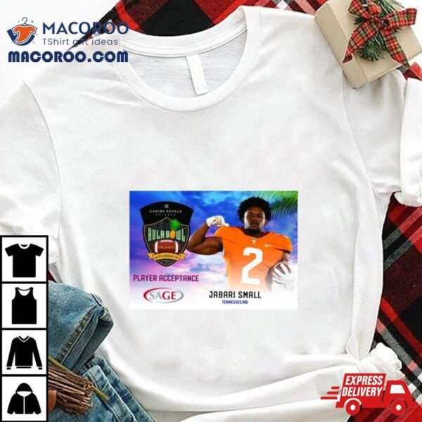 Hula Bowl 2024 Ncaa College Football Jabari Small Shirt