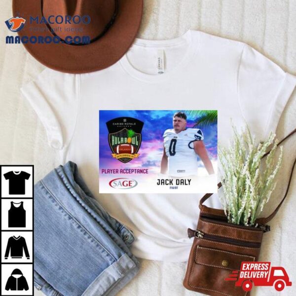 Hula Bowl 2024 Ncaa College Football Jack Daly Shirt