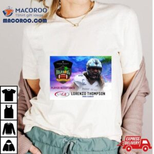 Hula Bowl Ncaa College Football Lorenzo Thompson Tshirt