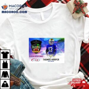 Hula Bowl Ncaa College Football Thomas Harper Tshirt