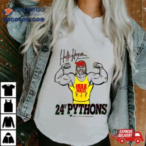 Hulk Hogan Hulk Rules Pythons Tshirt