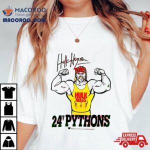 Hulk Hogan Hulk Rules Pythons Tshirt
