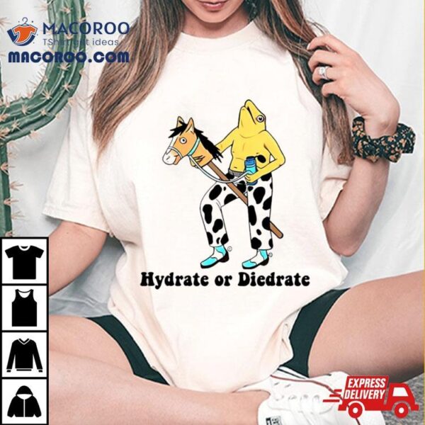 Hydrate Or Diedrate Frog And Horse Shirt