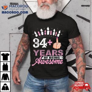 I Am Plus Middle Finger Th Birthday Valentine Day Gif Tshirt