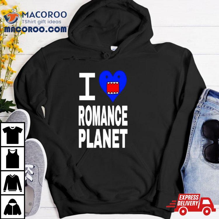 I Love Romanceplane Tshirt 