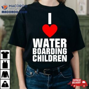 I Love Waterboarding Children Tshirt