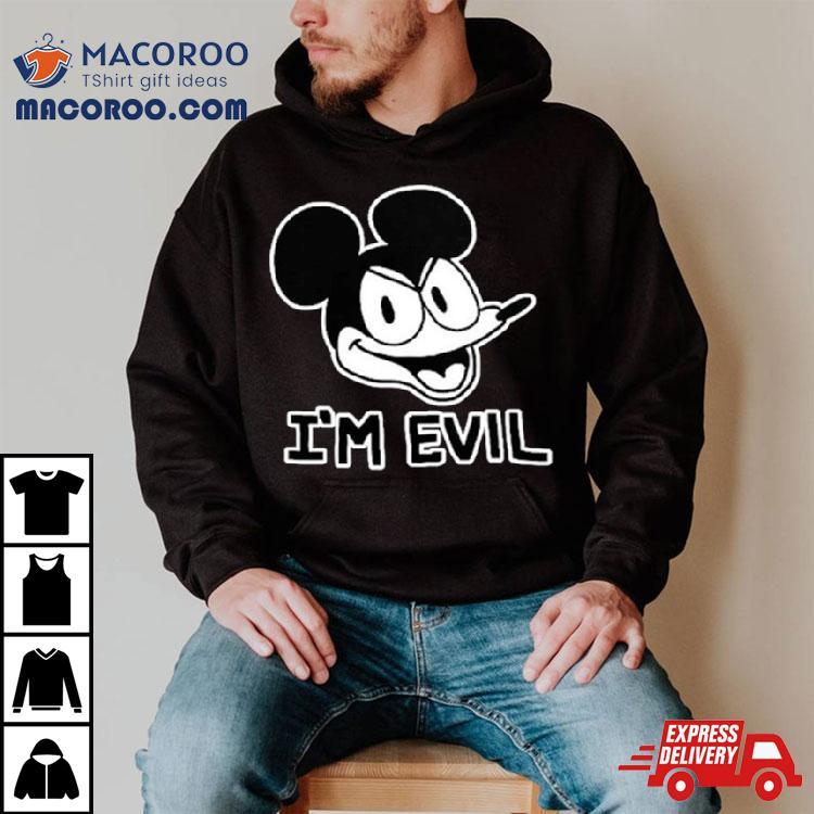 I M Evil Mickey Public Domain Commemoration Tshirt 