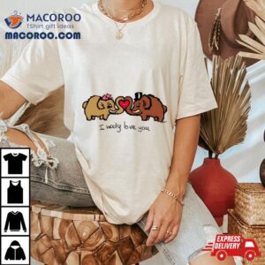 I Wooly Mammoth Love You Shirt 3 I Wooly Mammoth Love You Tshirt