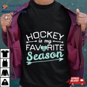 Ice Hockey My Favorite Season Player Goalie Boys Tshirt