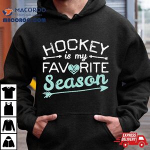 Ice Hockey My Favorite Season Player Goalie Boys Tshirt