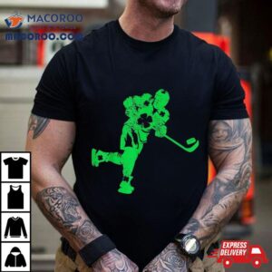 Ice Hockey T Irish Kids Boys St Patricks Day Tshirt