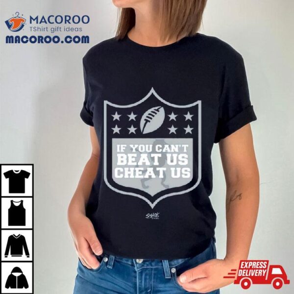 If You Can’t Beat Us Cheat Us Detroit Football T Shirt