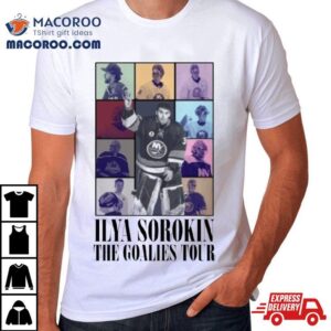 Ilya Sorokin The Goalies Tour Tshirt