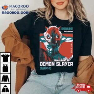 Inosuke Hashibira Ikigaisekai Kny Demon Slayer Tshirt