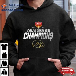 Iowa Hawkeyes Cheez It Citrus Bowl Champions Tshirt