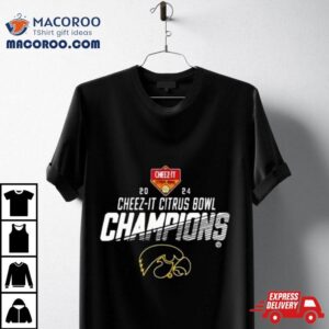 Iowa Hawkeyes Cheez It Citrus Bowl Champions Tshirt