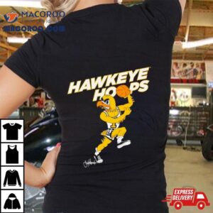 Iowa Hawkeyes Hawkeye Hoops Tshirt