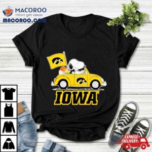 Iowa Hawkeyes Snoopy Driver Car Tshirt