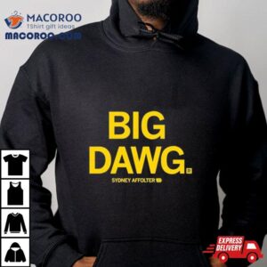 Iowa Wbb Big Dawg Sydney Affolter Tshirt