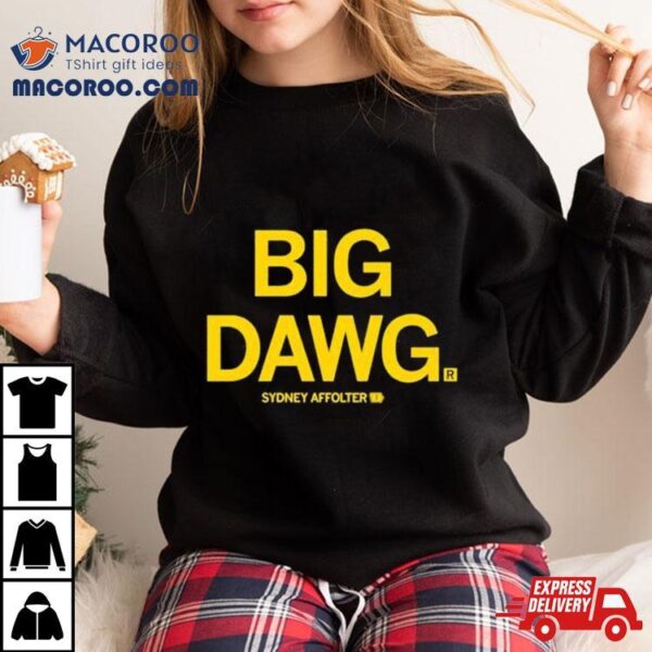 Iowa Wbb Big Dawg Sydney Affolter Shirt