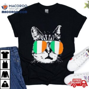 Irish Flag Cat St Patricks Day Catricks Tshirt