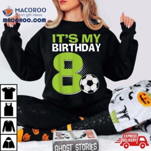 It S My Th Birthday Boy Soccer Football Years Old Tshirt