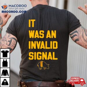 It Was An Invalid Signal Shirt