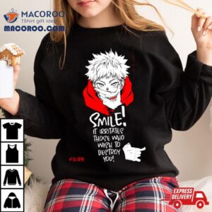 Itadori Smiles Jujutsu Kaisen Shirt