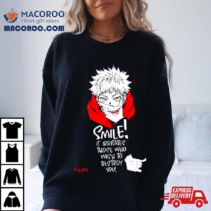 Itadori Smiles Jujutsu Kaisen Tshirt