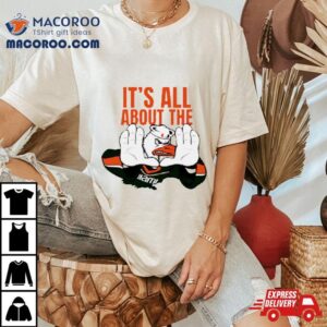 Its All About The Miami Hurricanes Mascot Football Tshirt