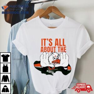 Its All About The Miami Hurricanes Mascot Football Tshirt