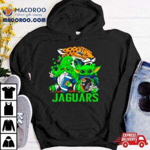 Jacksonville Jaguars Baby Yoda Happy St Patrick Rsquo S Day Shamrock Tshirt