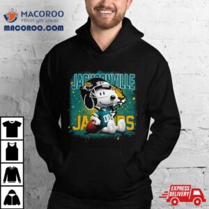 Jacksonville Jaguars Football Mix Snoopy T Shirt