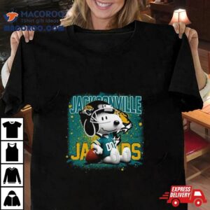 Jacksonville Jaguars Football Mix Snoopy T Shirt