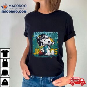 Jacksonville Jaguars Football Mix Snoopy Tshirt