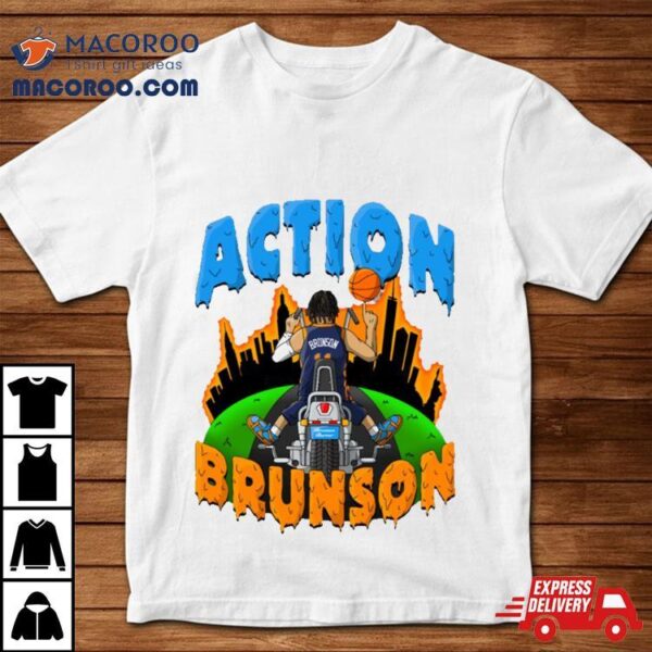 Jalen Brunson New York Knicks Basketball Shirt