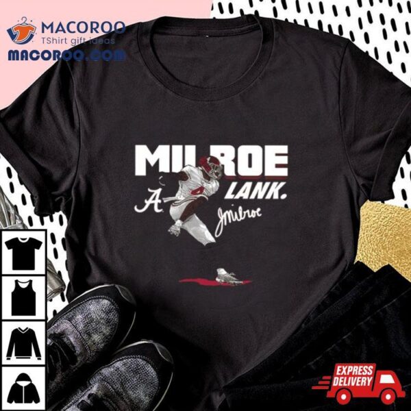 Jalen Milroe Lank Alabama Ncaa Football Shirt