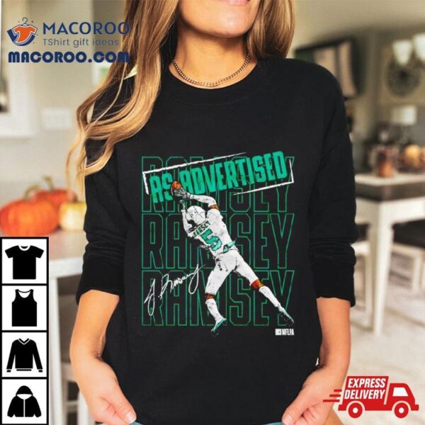 Jalen Ramsey Miami As Adverstised Shirt