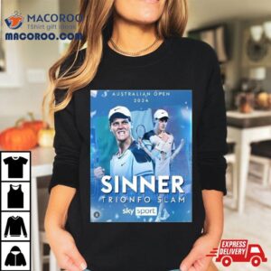Jannik Sinner Proved Australian Open Winner Continues To Be King In Italy Tshirt
