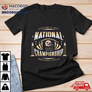 January Washington Huskies National Championship Tshirt