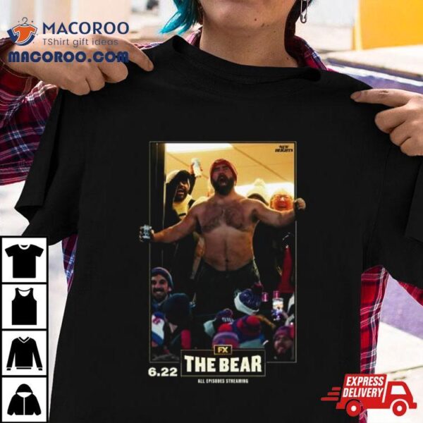 Jason Kelce Fx The Bear All Episodes Streaming 6.22 Hulu Shirt